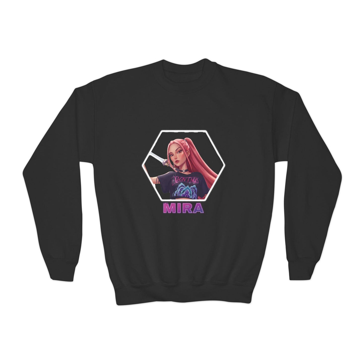 K-Pop Mira Youth Sweatshirt | Huntrix Mira Sweatshirt | k-Pop Demon Hunters Mira Sweatshirt | K-Pop Mira Sweatshirt | Mira Sweatshirt