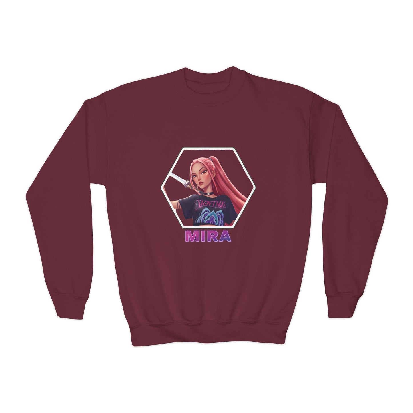 K-Pop Mira Youth Sweatshirt | Huntrix Mira Sweatshirt | k-Pop Demon Hunters Mira Sweatshirt | K-Pop Mira Sweatshirt | Mira Sweatshirt
