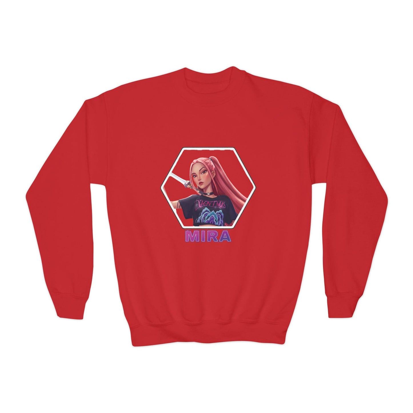 K-Pop Mira Youth Sweatshirt | Huntrix Mira Sweatshirt | k-Pop Demon Hunters Mira Sweatshirt | K-Pop Mira Sweatshirt | Mira Sweatshirt