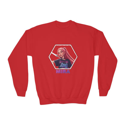 K-Pop Mira Youth Sweatshirt | Huntrix Mira Sweatshirt | k-Pop Demon Hunters Mira Sweatshirt | K-Pop Mira Sweatshirt | Mira Sweatshirt