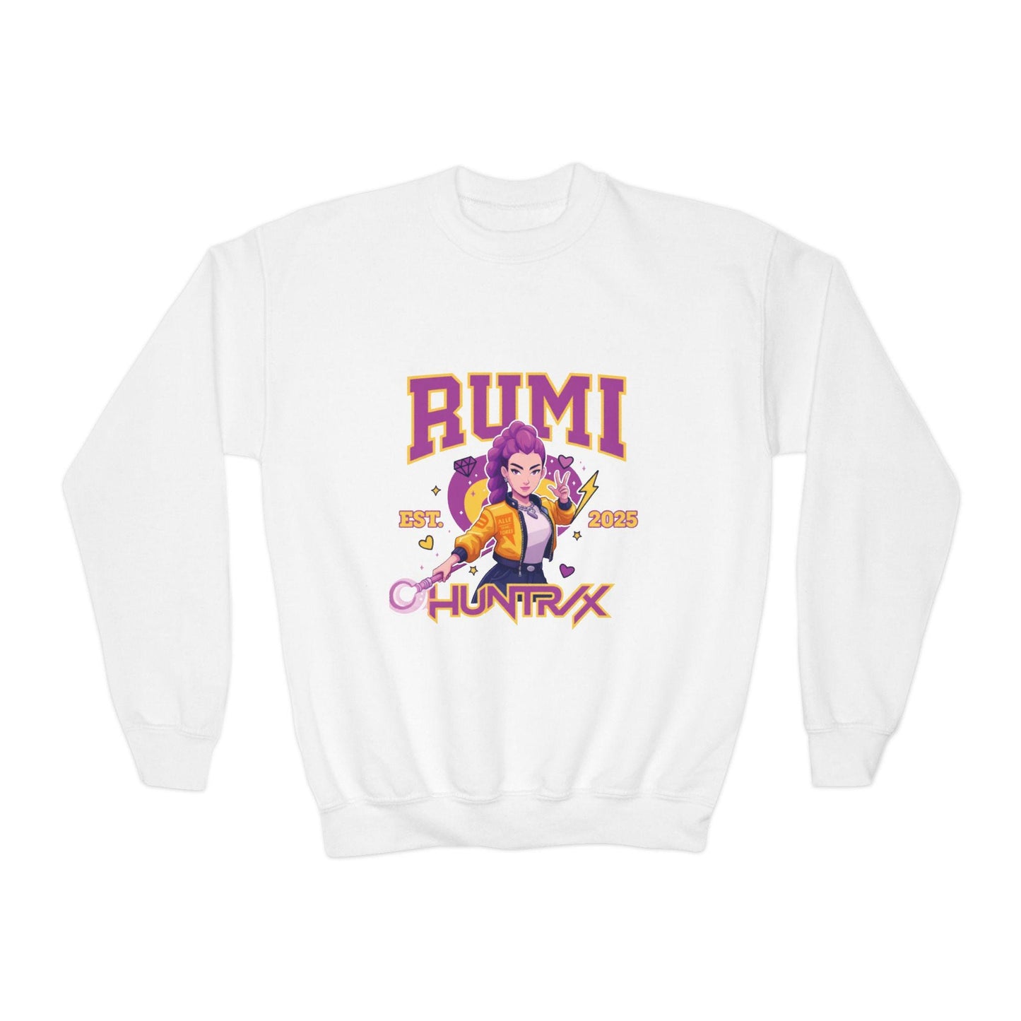 Rumi Hunter sweatshirt | K-Pop Hunters crewneck | Demon Hunters Crewneck | Rumi Sweatshirt | Huntrix Rumi Sweatshirt | Huntrix Sweatshirt