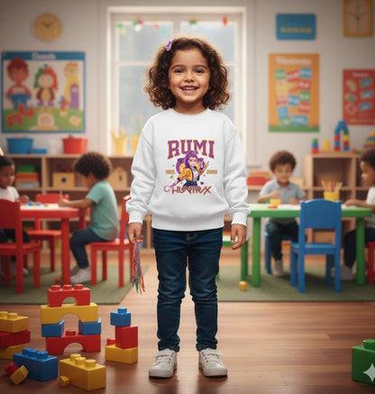Rumi Hunter sweatshirt | K-Pop Hunters crewneck | Demon Hunters Crewneck | Rumi Sweatshirt | Huntrix Rumi Sweatshirt | Huntrix Sweatshirt