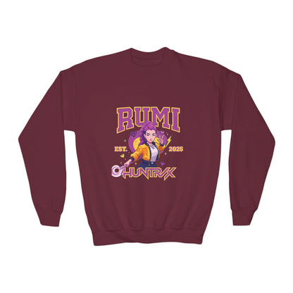 Rumi Hunter sweatshirt | K-Pop Hunters crewneck | Demon Hunters Crewneck | Rumi Sweatshirt | Huntrix Rumi Sweatshirt | Huntrix Sweatshirt