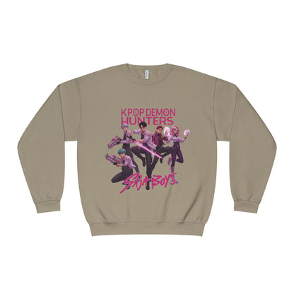 Kpop Demon Hunters Sweatshirt | Saja Boys sweatshirt | Huntrix Sweatshirt | KPop Demon Hunters Unisex Sweatshirt | Kpop Unisex Sweatshirt