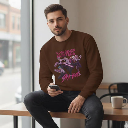 Kpop Demon Hunters Sweatshirt | Saja Boys sweatshirt | Huntrix Sweatshirt | KPop Demon Hunters Unisex Sweatshirt | Kpop Unisex Sweatshirt