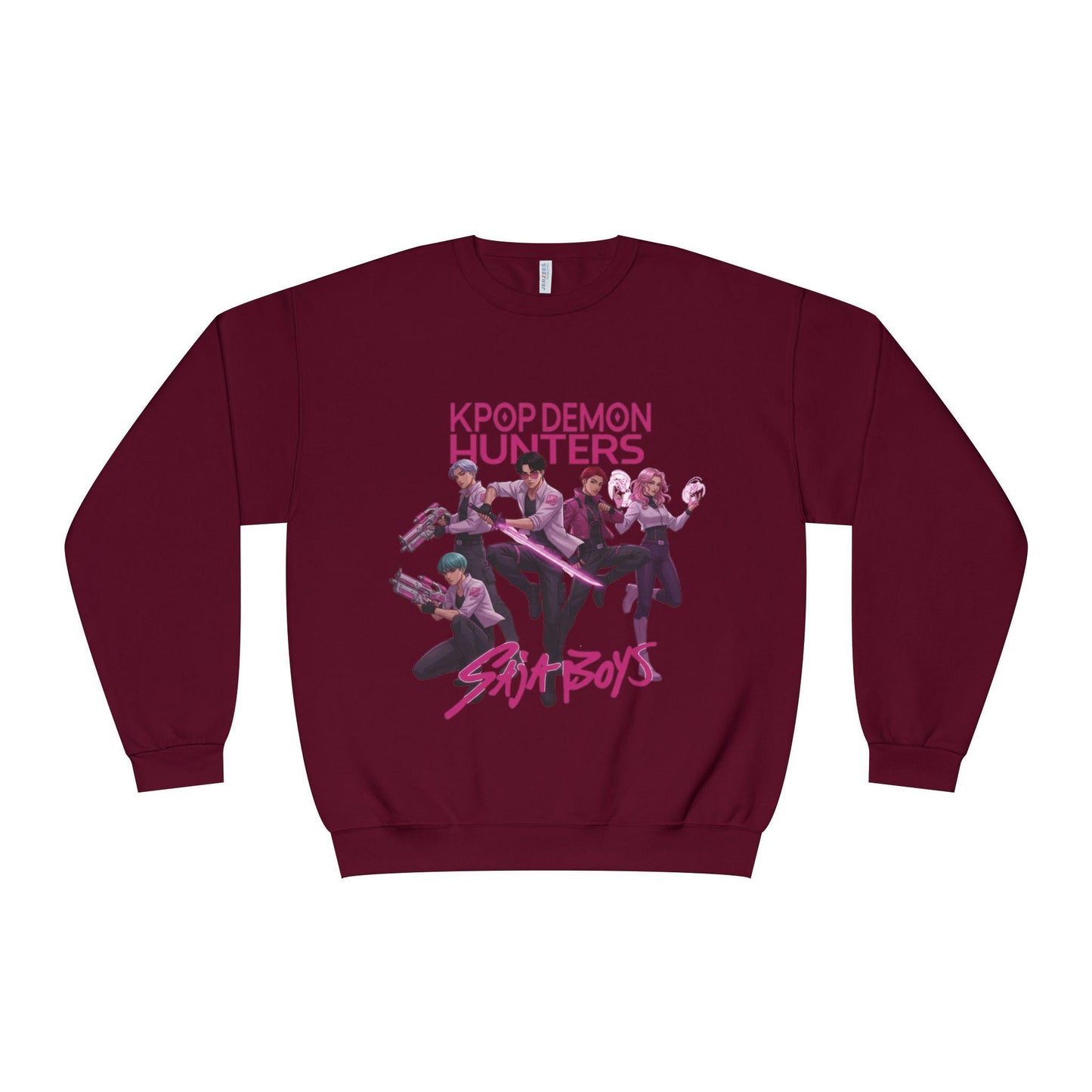 Kpop Demon Hunters Sweatshirt | Saja Boys sweatshirt | Huntrix Sweatshirt | KPop Demon Hunters Unisex Sweatshirt | Kpop Unisex Sweatshirt
