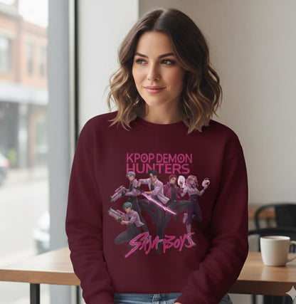 Kpop Demon Hunters Sweatshirt | Saja Boys sweatshirt | Huntrix Sweatshirt | KPop Demon Hunters Unisex Sweatshirt | Kpop Unisex Sweatshirt