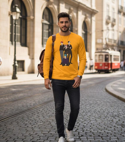 Saja Boys Long Sleeve Tee | K-Pop Demon Hunters Tee | K-Pop Idols Long Sleeve Tee | Huntrix Unisex Long Sleeve Tee | Saja Boys Unisex Tee