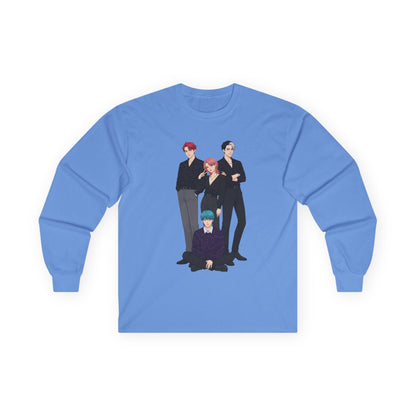 Saja Boys Long Sleeve Tee | K-Pop Demon Hunters Tee | K-Pop Idols Long Sleeve Tee | Huntrix Unisex Long Sleeve Tee | Saja Boys Unisex Tee