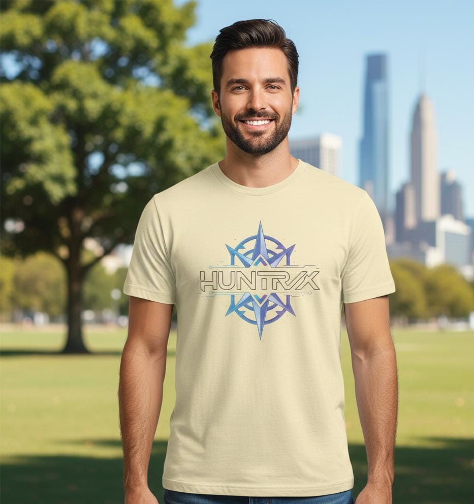 HUNTRX Compass Logo Tee | K-Pop Unisex T-Shirt | K-Pop Demon Hunters Tee | Saja Boys Unisex Tee | K-Pop Unisex Tee