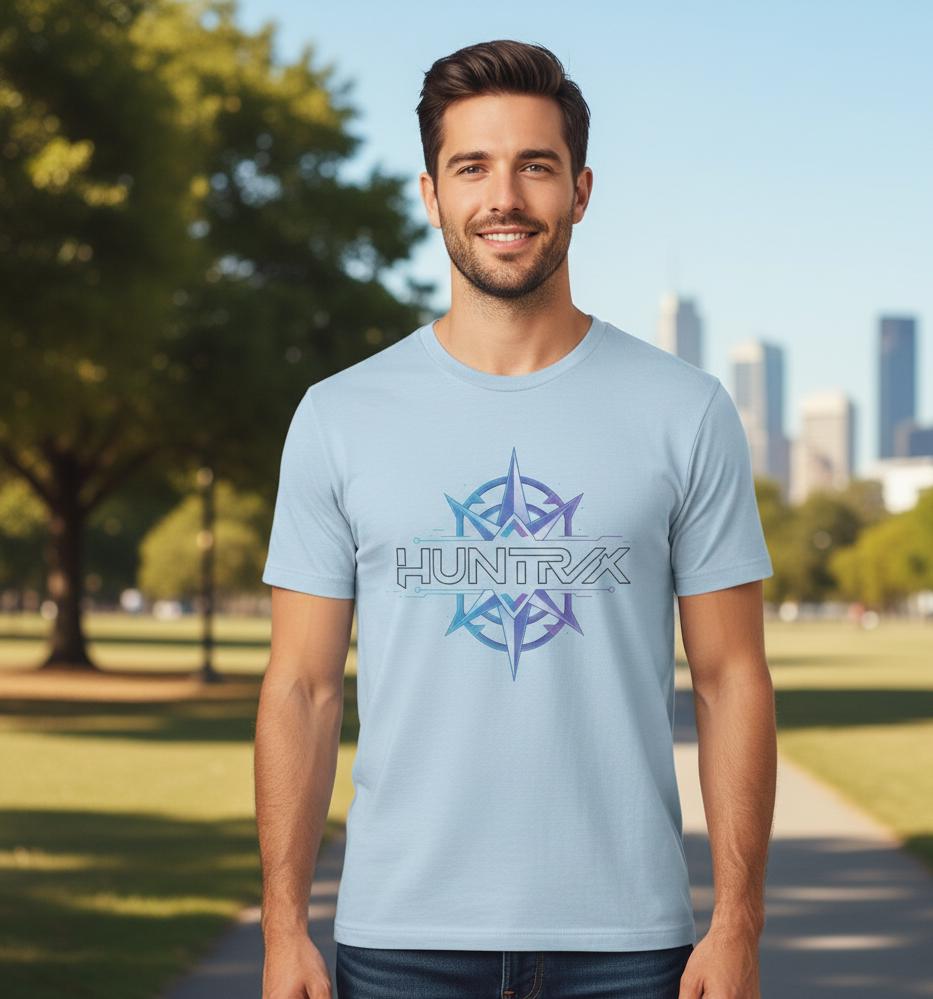 HUNTRX Compass Logo Tee | K-Pop Unisex T-Shirt | K-Pop Demon Hunters Tee | Saja Boys Unisex Tee | K-Pop Unisex Tee