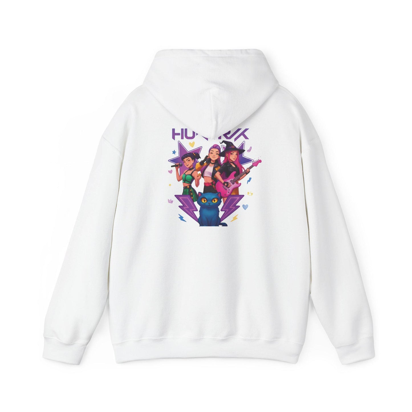 Huntrix Band Logo Hoodie | K-Pop Unisex Hoodie | K-Pop Demon Hunters Unisex Hoodie | Saja Boys Hoodie | K-Pop Group Unisex Hoodie