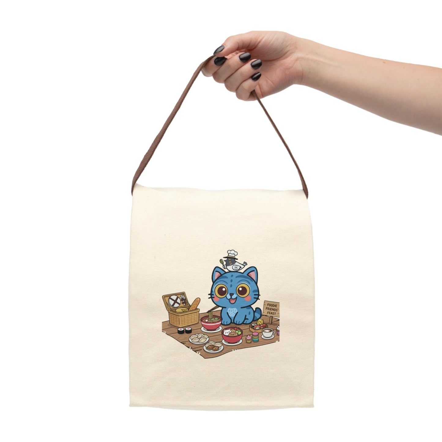 K-Pop Demon Hunters Lunch Bag | Derpy Tiger Lunch Bag | Huntrix Lunch Bag | K-Pop Lunch Bag | Derpy Cat Lunch Bag