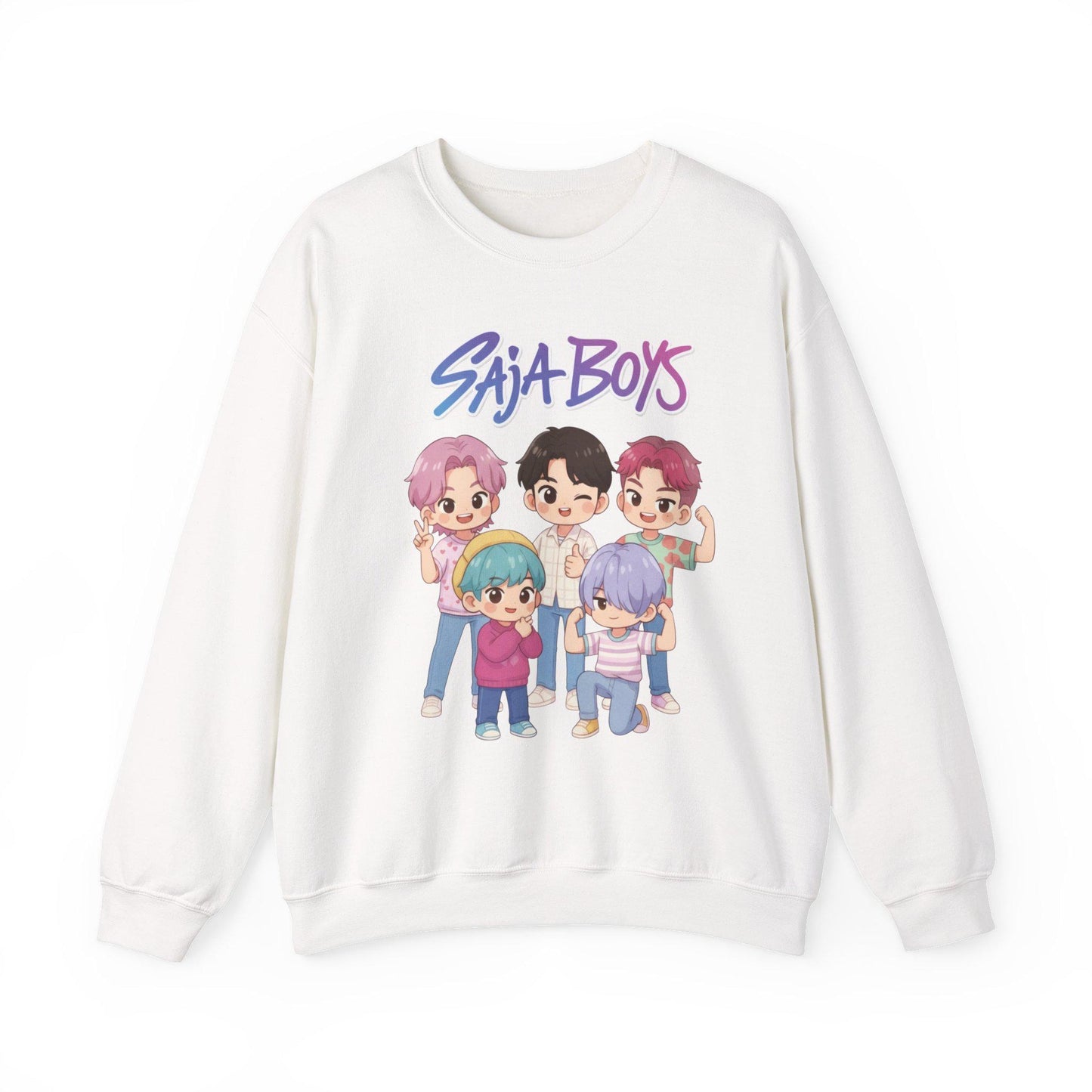 Saja Boys Sweatshirt | K-pop Demon Hunters sweatshirt | Saja Boys Unisex Hoodie | Huntrix Unisex Hoodie | K-Pop Unisex Hoodie