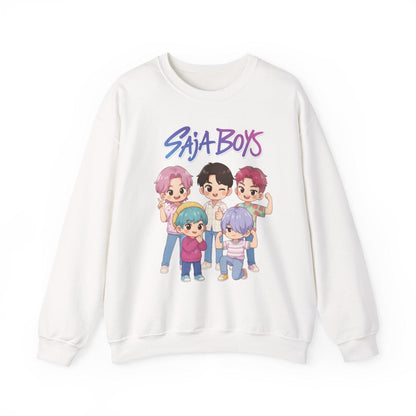 Saja Boys Sweatshirt | K-pop Demon Hunters sweatshirt | Saja Boys Unisex Hoodie | Huntrix Unisex Hoodie | K-Pop Unisex Hoodie
