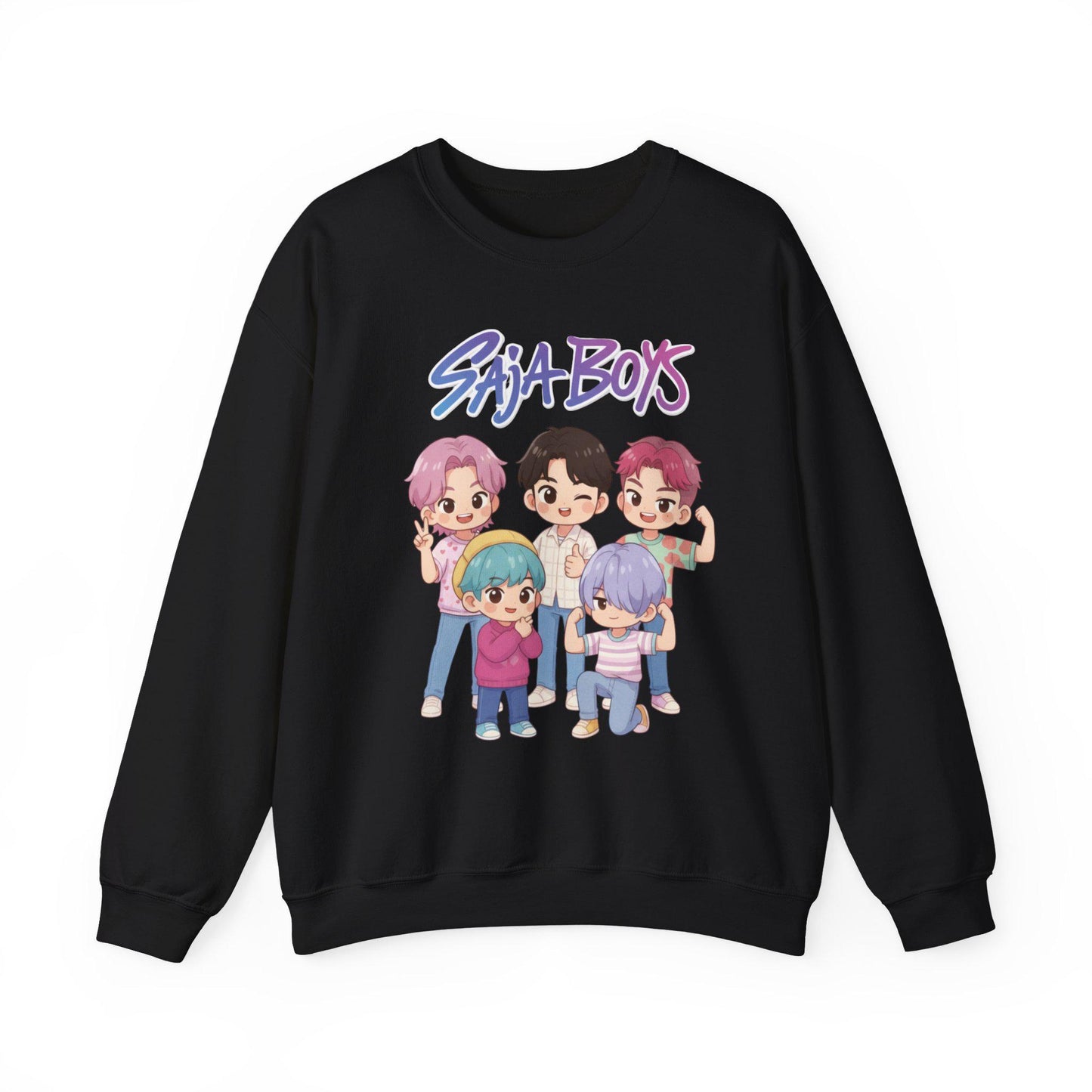 Saja Boys Sweatshirt | K-pop Demon Hunters sweatshirt | Saja Boys Unisex Hoodie | Huntrix Unisex Hoodie | K-Pop Unisex Hoodie