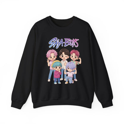 Saja Boys Sweatshirt | K-pop Demon Hunters sweatshirt | Saja Boys Unisex Hoodie | Huntrix Unisex Hoodie | K-Pop Unisex Hoodie