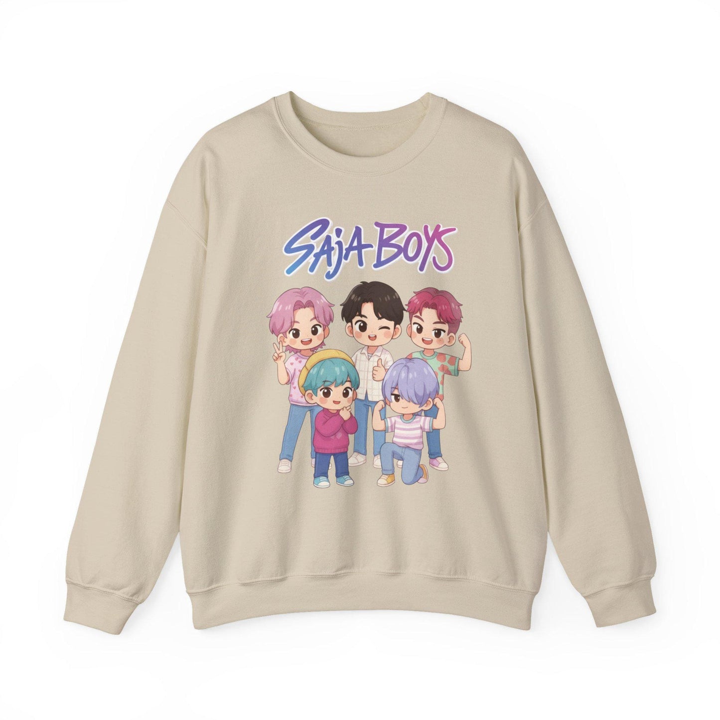 Saja Boys Sweatshirt | K-pop Demon Hunters sweatshirt | Saja Boys Unisex Hoodie | Huntrix Unisex Hoodie | K-Pop Unisex Hoodie