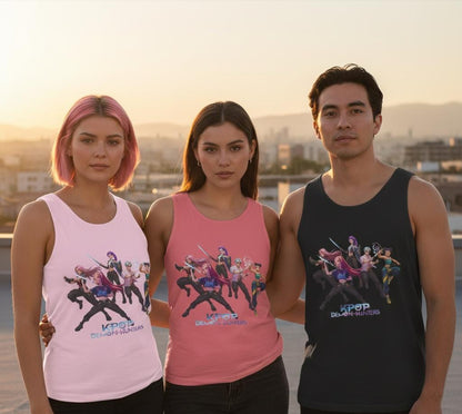 K-Pop Demon Hunters tank top | Huntrix Unisex Tank Top | K-Pop Unisex Tank Top | Saja Boys Tank Top | Huntrix Tank Top