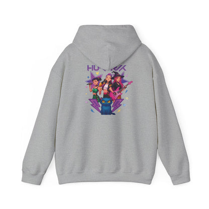 Huntrix Band Logo Hoodie | K-Pop Unisex Hoodie | K-Pop Demon Hunters Unisex Hoodie | Saja Boys Hoodie | K-Pop Group Unisex Hoodie