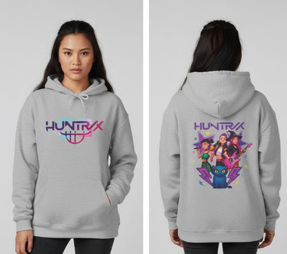 Huntrix Band Logo Hoodie | K-Pop Unisex Hoodie | K-Pop Demon Hunters Unisex Hoodie | Saja Boys Hoodie | K-Pop Group Unisex Hoodie