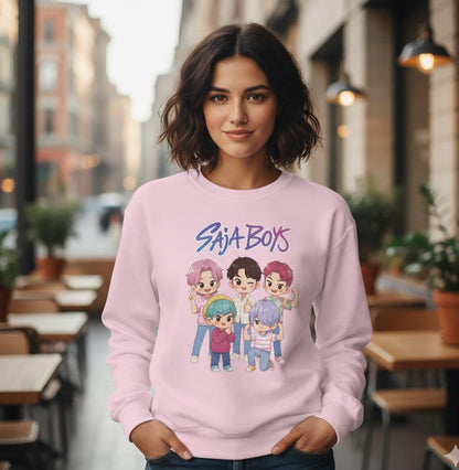 Saja Boys Sweatshirt | K-pop Demon Hunters sweatshirt | Saja Boys Unisex Hoodie | Huntrix Unisex Hoodie | K-Pop Unisex Hoodie