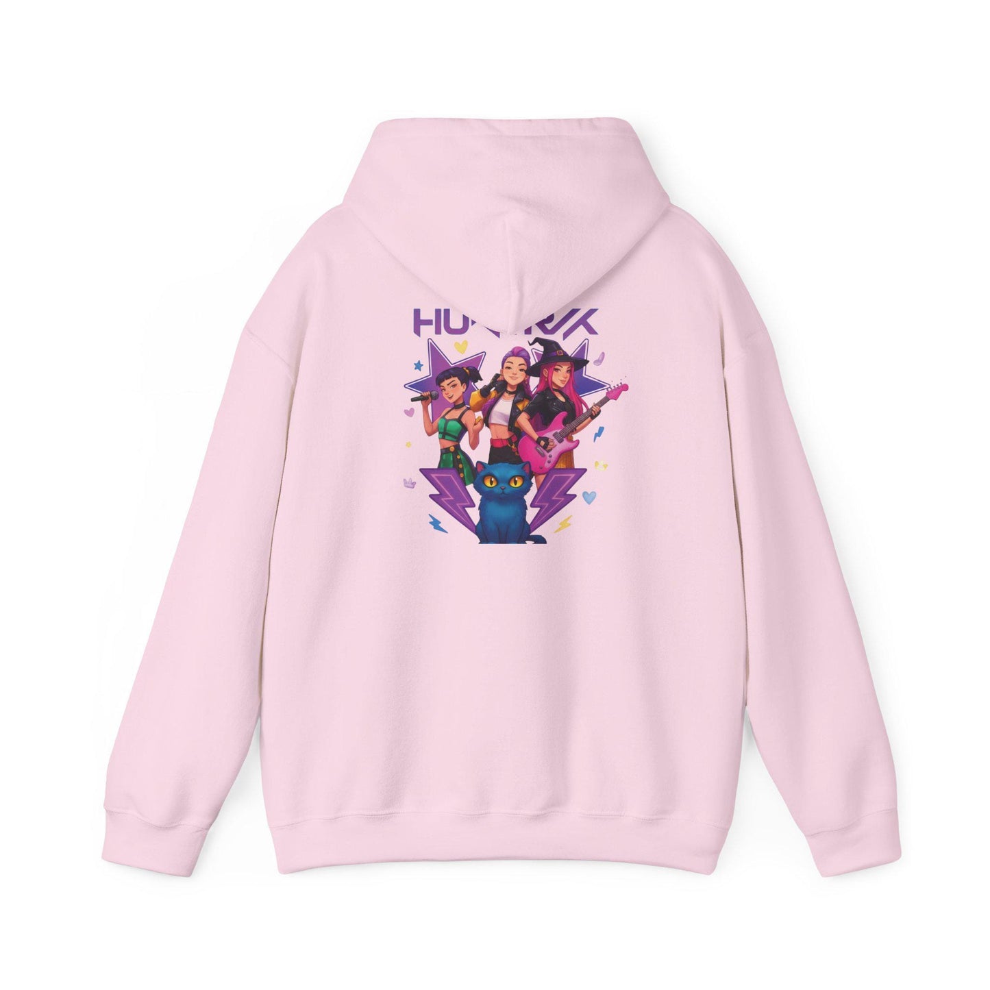 Huntrix Band Logo Hoodie | K-Pop Unisex Hoodie | K-Pop Demon Hunters Unisex Hoodie | Saja Boys Hoodie | K-Pop Group Unisex Hoodie