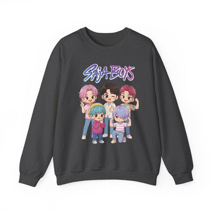 Saja Boys Sweatshirt | K-pop Demon Hunters sweatshirt | Saja Boys Unisex Hoodie | Huntrix Unisex Hoodie | K-Pop Unisex Hoodie
