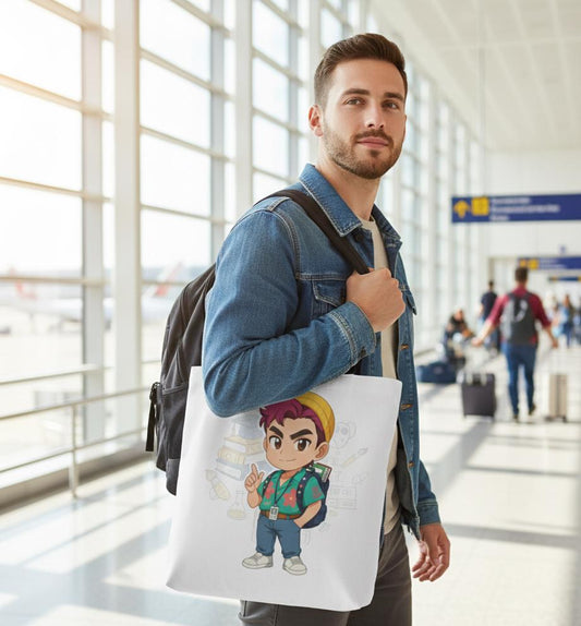 KPop Demon Hunters Tote Bag | Abby Saja Boys Tote Bag | Saja Boys Tote Bag | Unisex Tote Bag