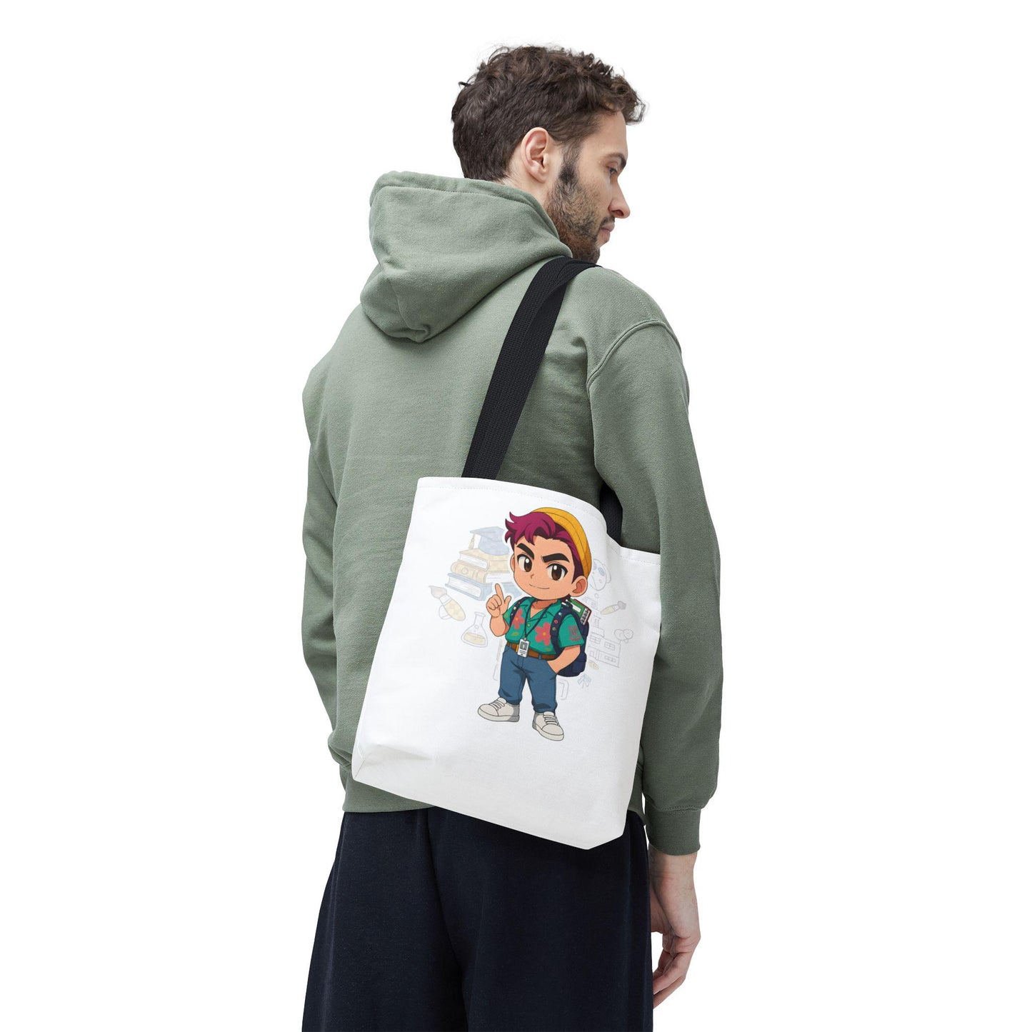 KPop Demon Hunters Tote Bag | Abby Saja Boys Tote Bag | Saja Boys Tote Bag | Unisex Tote Bag