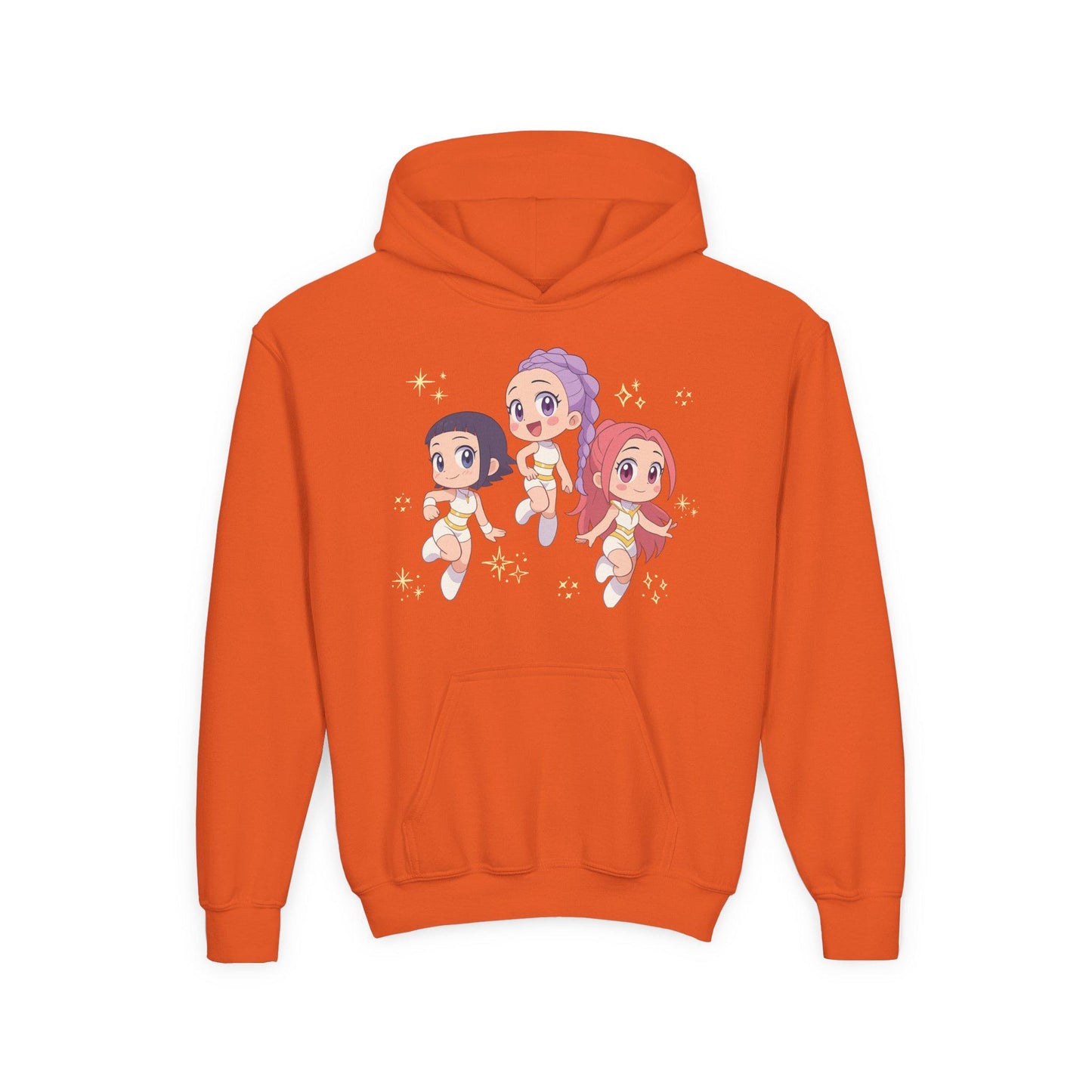 K-Pop Demon Hunters Hoodie | Huntrix group K-Pop Demon Hunters Hoodie | K-Pop Hoodie