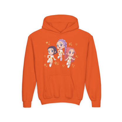 K-Pop Demon Hunters Hoodie | Huntrix group K-Pop Demon Hunters Hoodie | K-Pop Hoodie