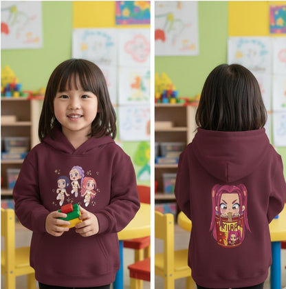 K-Pop Demon Hunters Hoodie | Huntrix group K-Pop Demon Hunters Hoodie | K-Pop Hoodie