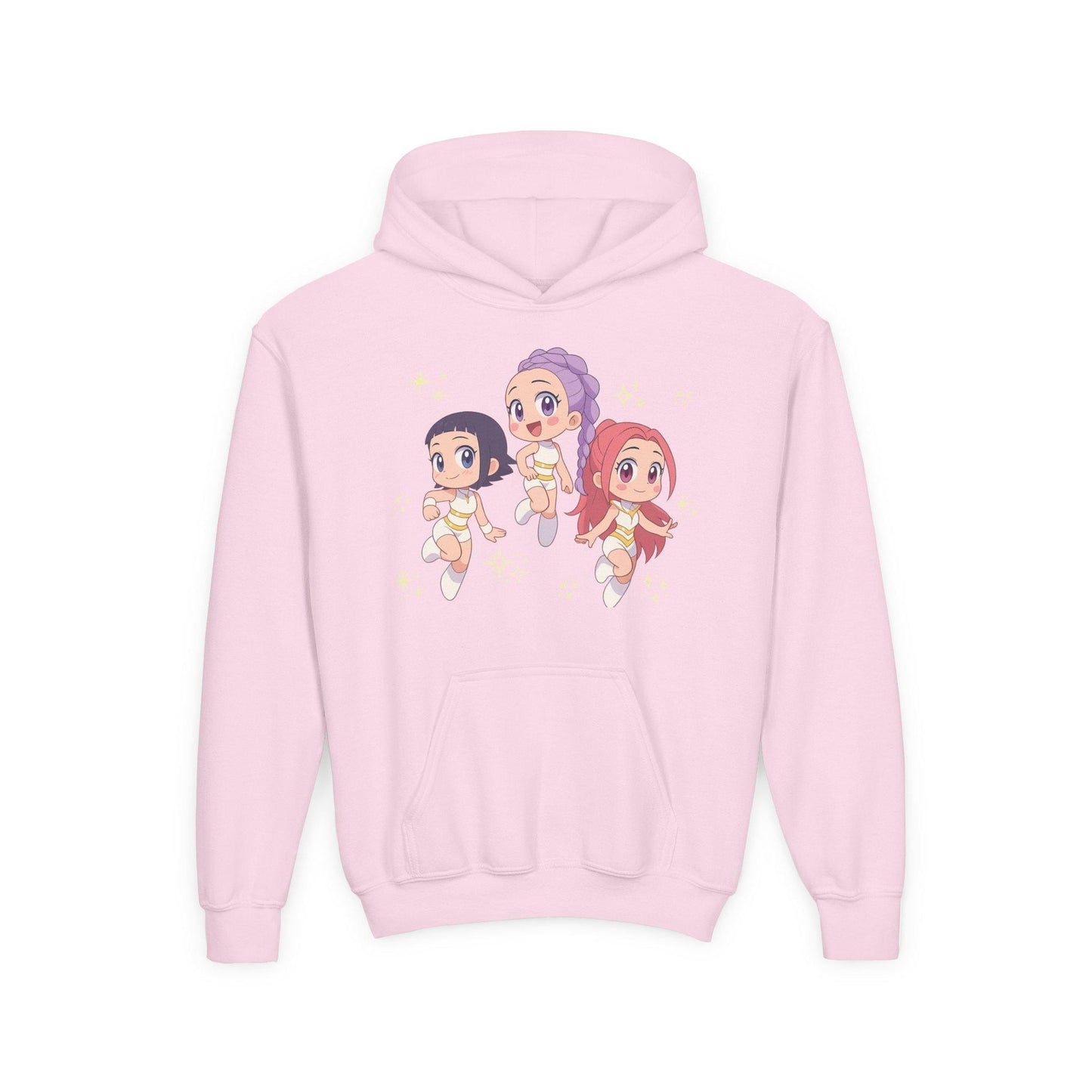 K-Pop Demon Hunters Hoodie | Huntrix group K-Pop Demon Hunters Hoodie | K-Pop Hoodie