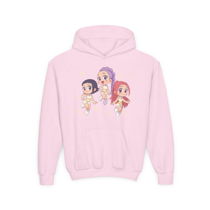 K-Pop Demon Hunters Hoodie | Huntrix group K-Pop Demon Hunters Hoodie | K-Pop Hoodie