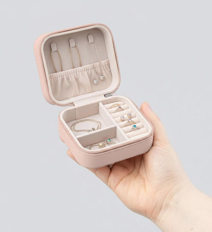 Rainbow Travel Jewelry Case | Compact Organizer