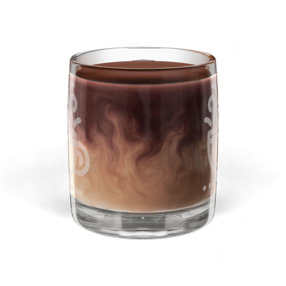 Engraved Glass Coffee Mug | 12.25 oz Clear Mug