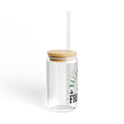 Balance Body Sipper Glass | Bamboo Lid, Tritan Straw (16oz)