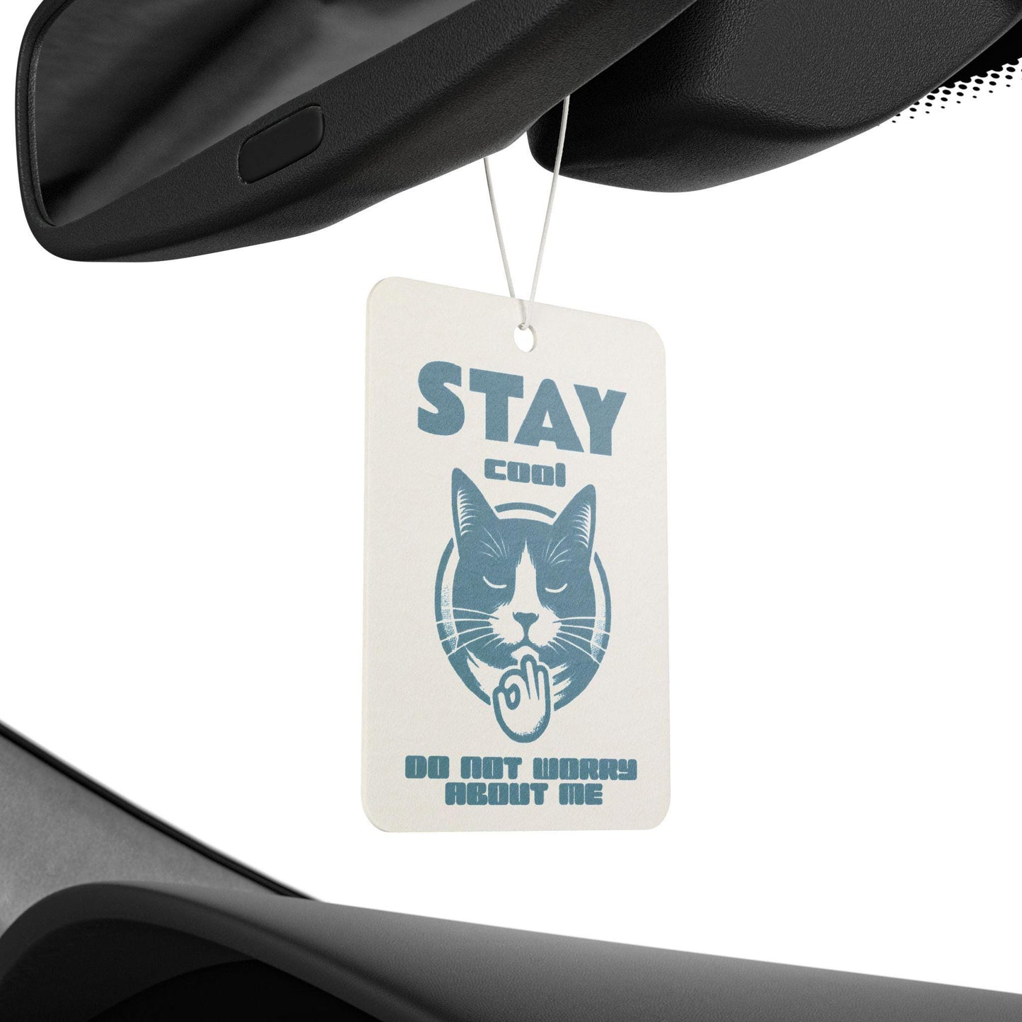 Retro Cat Car Air Freshener | Choose Your Scent