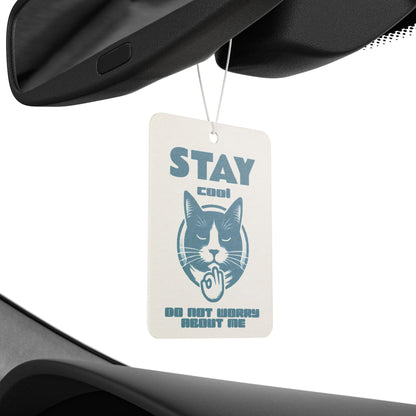 Retro Cat Car Air Freshener | Choose Your Scent