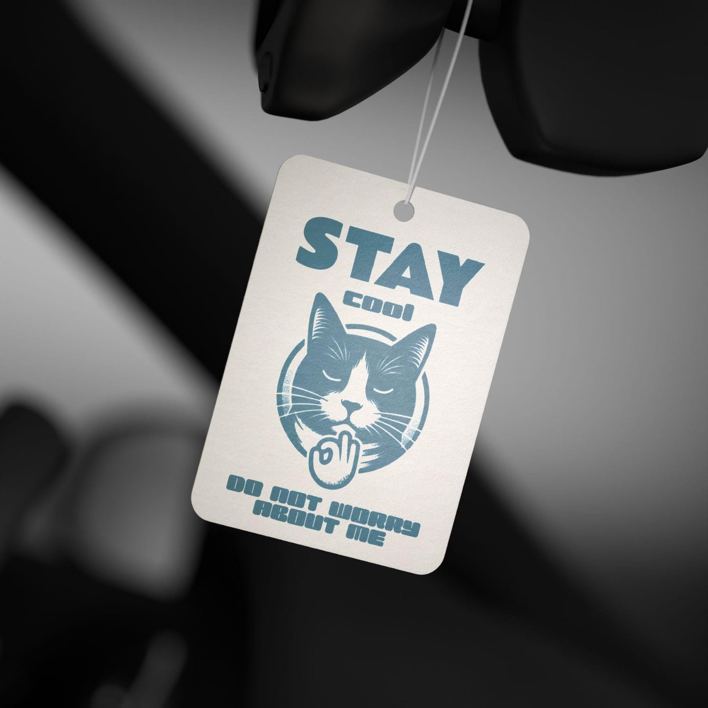 Retro Cat Car Air Freshener | Choose Your Scent