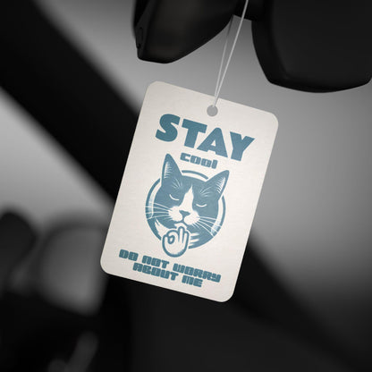 Retro Cat Car Air Freshener | Choose Your Scent