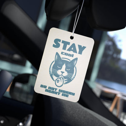 Retro Cat Car Air Freshener | Choose Your Scent