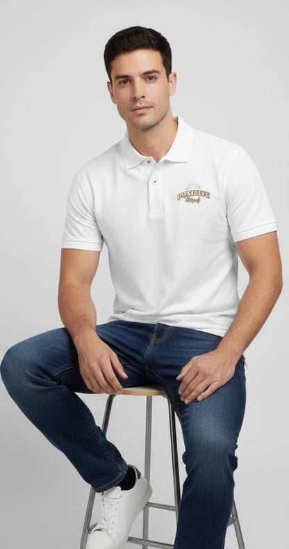 Embroidered Logo Polo | Lightweight Pique Knit