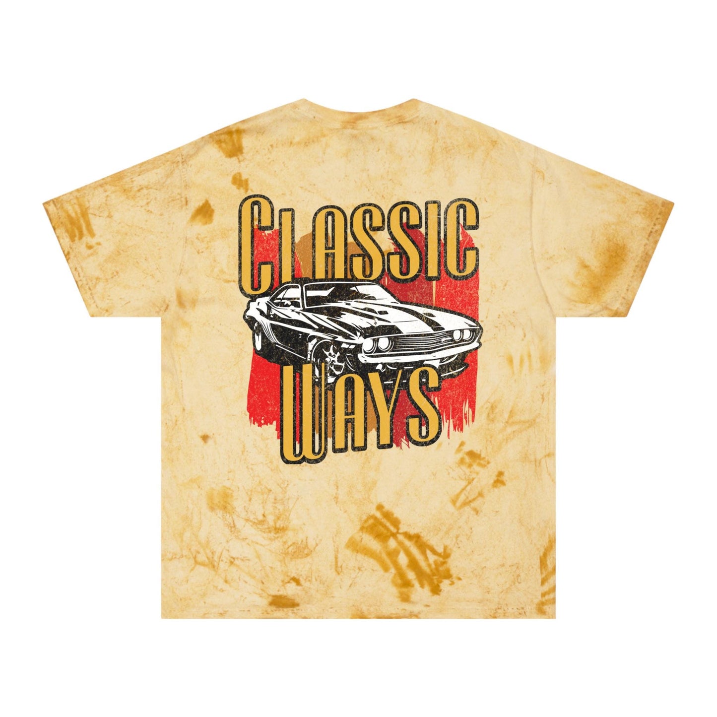 Classic Muscle Car Graphic Tee | Faded Retro Design