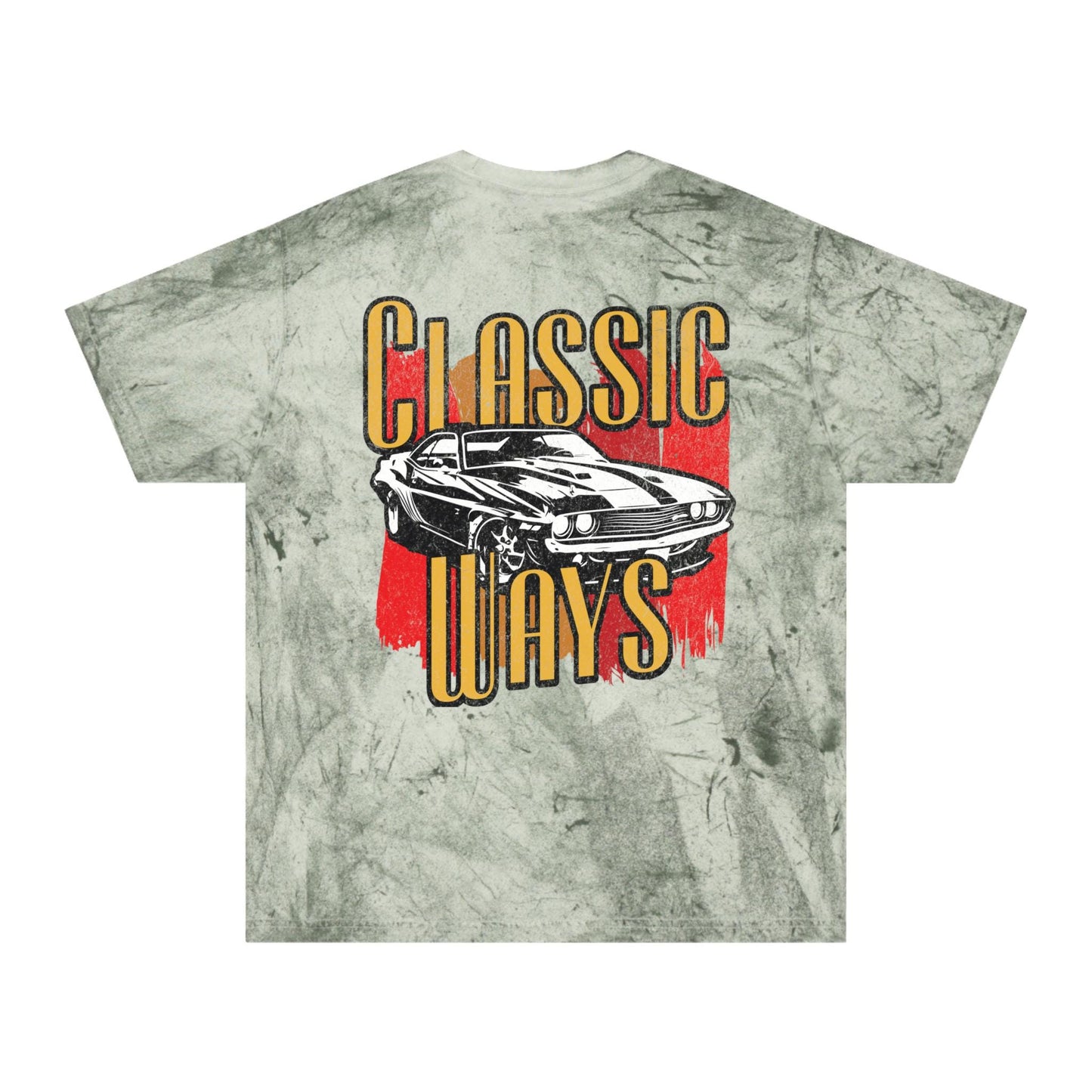Classic Muscle Car Graphic Tee | Faded Retro Design