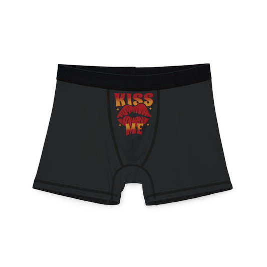 Kiss Me Lip Boxers | Stay Positive Retro Smile Boxer Shorts