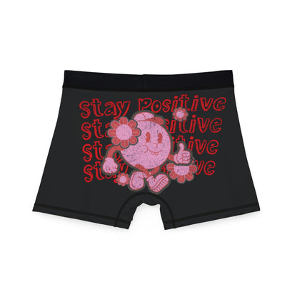 Kiss Me Lip Boxers | Stay Positive Retro Smile Boxer Shorts