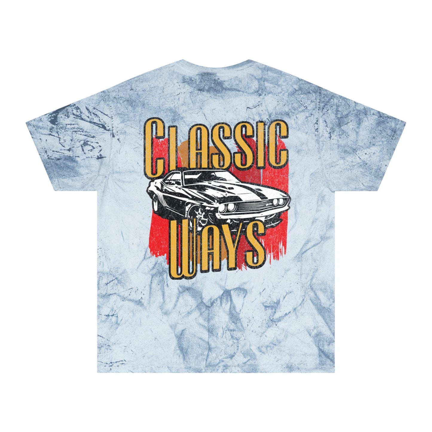 Classic Muscle Car Graphic Tee | Faded Retro Design