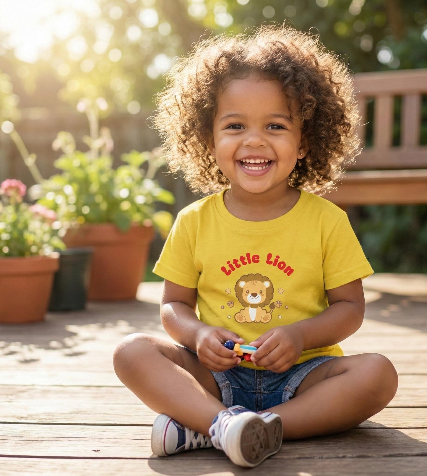 Little Lion Baby Tee | Cartoon Lion, Soft Cotton Shirt